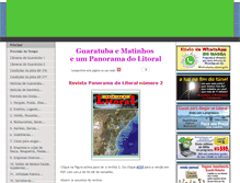 Tablet Screenshot of litoral.inf.br